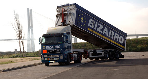 Transportes Bizarro - basculante 52m3